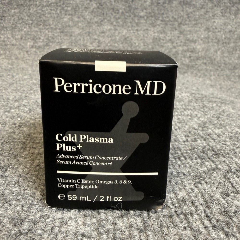 Perricone MD Cold Plasma Plus+ Advanced Serum Concentrate 2 fl oz 59 mL NEW